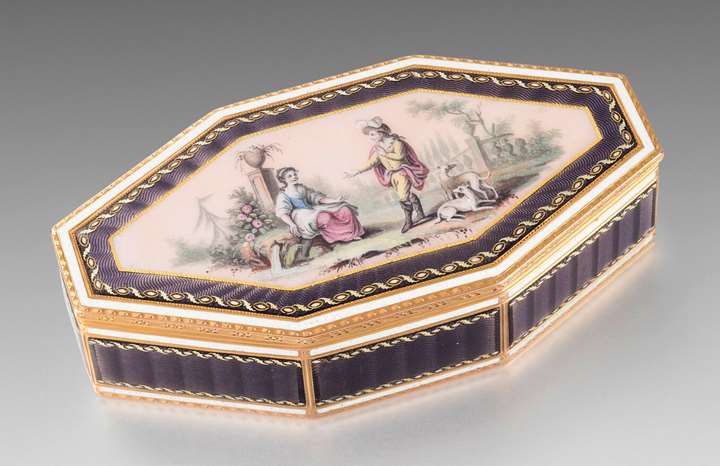 An Early 19th Century Swiss Snuff Box